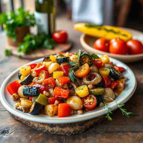 Samfaina - Easy Mixed Vegetable Dish